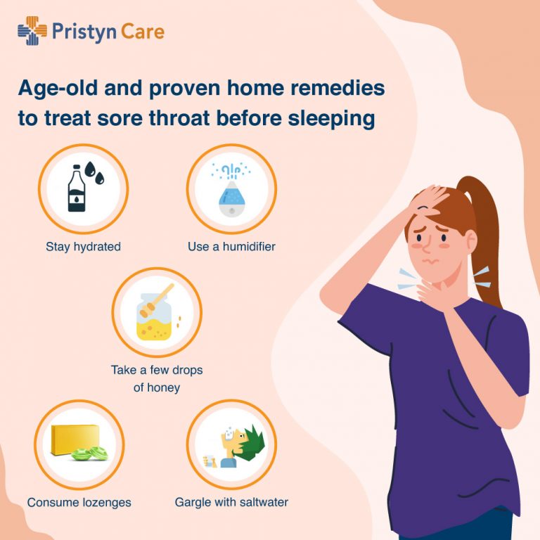 Possible Causes And Treatments For Sore Throat At Night Pristyn Care