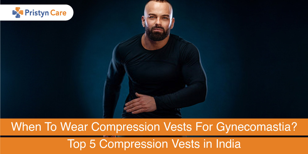 Men's Gynecomastia Compression Vest, Made in the USA