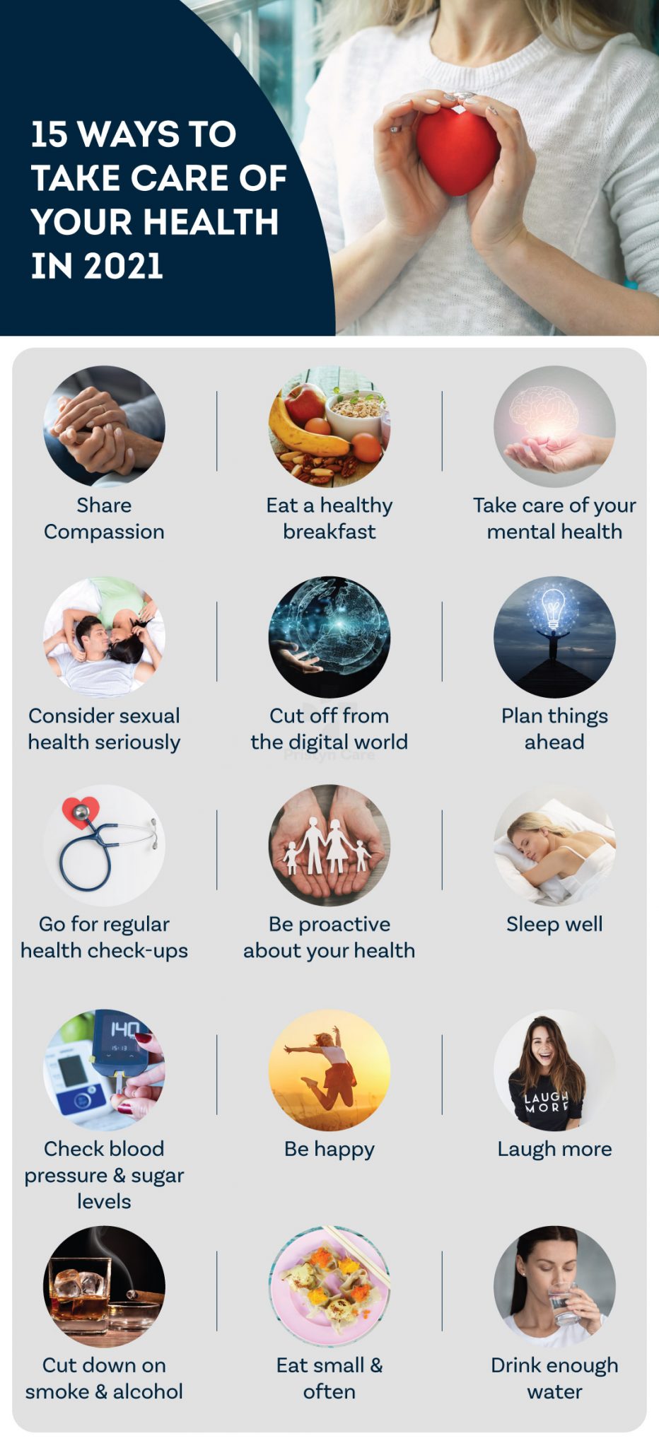 15 Ways To Take Care of Your Health in 2021 - Pristyn Care