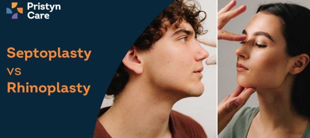 Septoplasty vs Rhinoplasty